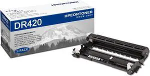 Ennovor 1 PK DR420 Black Drum Unit 15,000 pages High Yield Compatible, DR420, Replacement for Brother DCP-7060D DCP-7065DN IntelliFax-2840 HL-2220 HL-2230 HL-2240 HL-2280DW MFC-7240 MFC-7360N Printer
