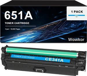 Ennovor 651A Cyan Toner Cartridge Compatible with CE341A Toner for HP Pro 700 Color MFP M775 M775dn M775f M775z M775z Printer, 1 Pack