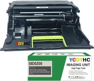 Ennovor 58D0Z00 Imaging Unit, 58D0Z00 Black Drum Unit Compatible for Lexmark 58D0Z00 for B2865dw MS725dvn MS821dn MS821n MS822de MS823dn MS825dn MS826de MX721ade MX722ade MX822ade MX826ade Printer