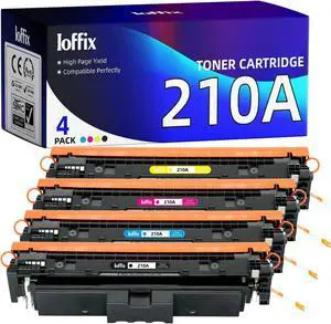 Ennovor 210A Toner Cartridges Set Compatible with HP 210X 210A Toner Work with HP Color Laserjet Pro MFP 4301fdw 4301fdn Pro 4201dw 4201dn Series Printer (4 Pack)