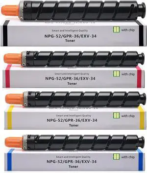 Compatible for Canon GPR-36 GPR36 Toner Cartridge 3782B003AA 3783B003AA 3784B003AA 3785B003AA for ImageRunner Advance C2020 C2030 C2220 C2225 C2230 Toner