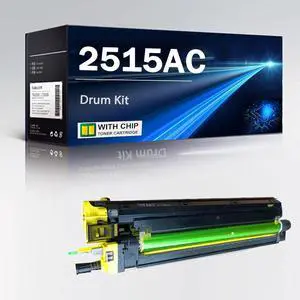 Ennovor High Yield 2515ac Drum Kit Compatible for Toshiba E-Studio 22505ac 3505ac 4505ac 2515ac 3015ac 4515ac 5051ac 3515ac 2615ac 3615ac 3115ac 5115ac Printer, 150000 Pages,Yellow-1 Pack