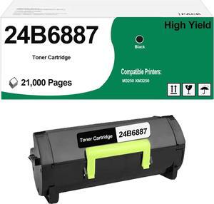 Ennovor 24B6887 Toner Cartridge Use for M3250 XM3250 Printers (1-Black)