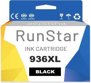 Ennovor 936XL 936e 936 Black Ink Cartridge Latest Chip High Yield Compatible for HP OfficeJet Pro 9120e Series 9125e 9122e 9128e 9110b 9120b 9130b 9130e 9135e 9730e Printer (1 Black)