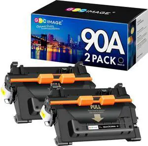 Ennovor 90A Black Toner Cartridge Replacement for HP 90A CE390A 90X CE390X Compatible for HP Enterprise 600 M602 M601 M4555 M602dn M602n M602x M603dn M603n M4555f M4555h Printer (2-Pack)
