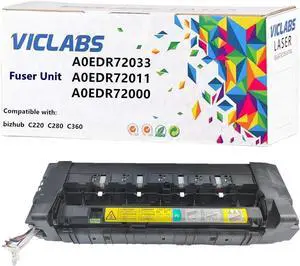 Ennovor A0EDR72033 fuser Unit Replacement for Konica Minolta A0EDR72033 A0EDR72011 A0EDR72000 fuser Unit for use in Konica Minolta bizhub C220 C280 C360 Printers,110V (1- Pack)