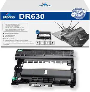 Ennovor 1-Pack DR630 Black Drum Unit Replacement for Brother High Capacity 15,000 Pages with HL-L2300D L2305W L2315DW L2320D L2340DW L2360DW L2380DW,MFC-L2680W L2685DW L2700DW L2705DW L2707DW Printer