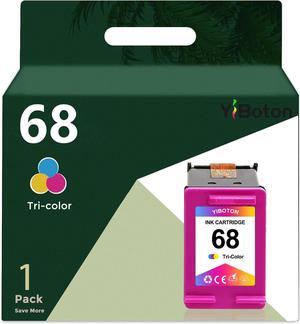 Ennovor High Yield 68 Tri-Color Ink Cartridges 7FP20TN Compatible for HP 68 68 Ink for Envy 6152e 6155e 6552e 6555e 6558e Printer (1-Pack Tri-Color)
