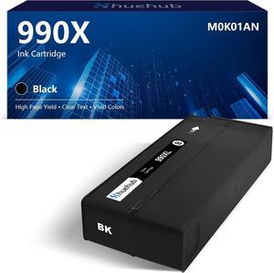 Ennovor 990X Ink Cartridges Replacement for HP PageWide Pro MFP 774dn 774dns 779dn 779dns 750dw 755dn 777z 772dn Printer | Black | M0K01AN