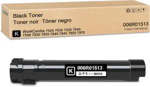 Ennovor 7525 Black Toner Cartridge (006R01513) Replacement for Xerox WorkCentre 7525 7530 7535 7545 7556 7830 7835 7845 7840 7855 7970 Printer