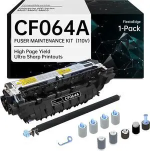 Ennovor CF064A (CF064-67902) Fuser Maintenance Kit (110V) Compatible for HP RM1-8395-000 Fuser Works with Enterprise 600 M601 M602 M603 Printer Includes RM1-8395 Fuser