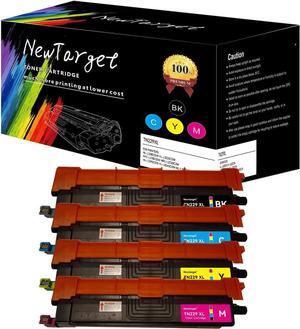 Ennovor for Brother TN229XLBK TN229XL Printer Toner Cartridge for TN229xl tn229 tn-229xl Printer Toner cartridges (TN229XLBK-TN229XLC-TN229XLM-TN229XLY 4PCS)