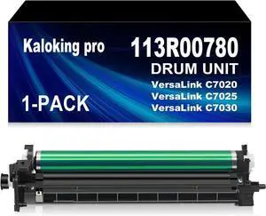 Ennovor Remanufactured C7020 Drum Unit for 113R00780 Drum Cartridge Replacement Set for Xerox VersaLink C7020 C7025 C7030 Printer lmaging Unit (1 Pack)