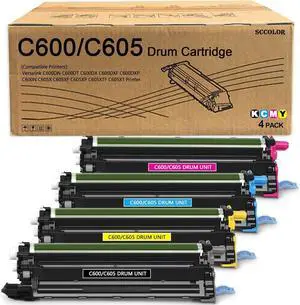 Ennovor C605 C600 Drum Unit Versalink C600 C605 Drum Cartridge Replacement for Xerox Versalink C600DN C600DT C600DX C600DXF C600DXP C600N C605X C605XF C605XP C605XTF C605XT Printer