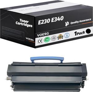 Ennovor Compatible for Lexmark E230 E340 Toner Cartridges Work for Lexmark E230 E232 E232T E234 E238 E240 E240N E240T E330 E332N E332TN E342 Printers, with Chip, High Yield 3500 Pages (Black)