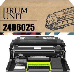 Ennovor Compatible Imaging Drum Unit Replacement for Lexmark 24B6025 for M5155 M5163 M5170 XM5163 XM5170 XM5263 Printer 1Black
