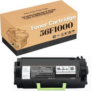 Ennovor for Lexmark 56F1000 Toner Cartridge Compatible Replacement for MS421dw MS521dn MX521ade MS622ade MS42ldn MX421ade MS321 MX321adw MS621dn MS622de Printer 1 Black Toner