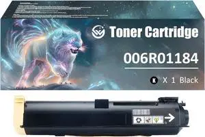 Ennovor 006R01184 Toner Cartridge Replacement for Xerox 006R01184 Black Toner Cartridges for Xerox CopyCentre C123 C128 C133 Printer , 1 Pack(30,000 Pages)