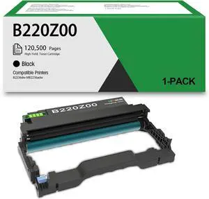 Ennovor B220Z00 Black Imaging Unit 1-Pack | Compatible for Lexmark B2236 B220Z00 Imaging Unit Replacement for Lexmark B2236dw MB2236adw Printer