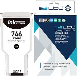 Ennovor LCL Compatible 746 Photo Black 300-ml Ink Cartridge (P2V82A) Replacement for HP 746 DesignJet Z6 & Z9+ Large Format Plotter Printer (1-Pack)