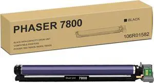 7800 Drum Unit Compatible for Xerox 106R01582 Imaging Unit (NO Toner) for Xerox Phaser 7800 7800DN 7800DX 7800GX Printer, 1 Pack