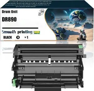 Ennovor Replacement Parts Drum Unit DR890 Compatible with Brother MFC-L5700DW MFC-L5800DW MFC-L5850DW Printer, Contains Chip and Clear Printing (1 Pack Black)