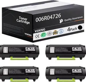 Ennovor Compatible for Xerox 006R04726 Toner Cartridge Work for Xerox VersaLInk B415DN B410 Printers, with Chip, High Yield 35000 Pages, High-Definition Printing (4 Pack Black)