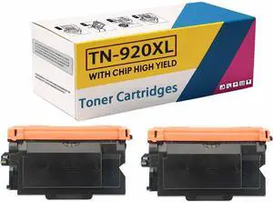 Ennovor TN-920XL Toner Cartridges Compatible Replacement for Brother HL-L5210DN L5210DW L5215DW L6210DW DCP-L5510DN MFC-L5710DN L5710DW L5715DW L5717DW Printers, High Yield 6,000 Pages 2 Packs