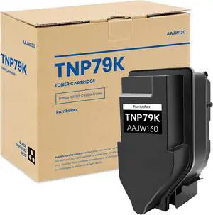 Ennovor TNP79K TNP79 Toner Cartridge 1-Pack Black (AAJW130) Replacement for Konica Minolta TNP79K TNP79 Toner Cartridge Works with Bizhub C3350I C4050I Printer Ink