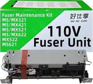 Ennovor 41X1178 Fuser Maintenance Kit Compatible Fuser Unit Remanufactured Compatible with Lexmark MS321 MS421 MS521 MS621 MS622 MX321 MX421 MX521 MX522 MX622 Series Printer (Fuser Unit-110V-1Pack)