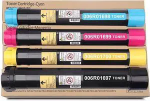 Ennovor AltaLink C8030 C8035 C8045 Toner Cartridges 006R01697 006R01698 006R01699 006R01700 Toner Set Replacement for Xerox AltaLink C8030 C8035 C8045 C8055 C8070 Printer Toner(4-Pack)