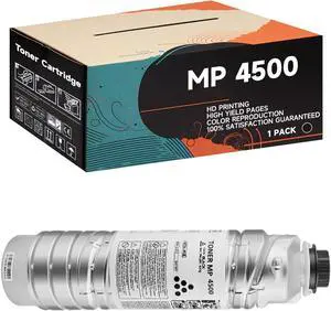 Ennovor LVVS MP 4500 Toner Cartridge Compatible for Ricoh Aficio MP 4000B MP 4000SP MP 4000SPF MP 4001 MP 4001G MP 4002 MP 5002SP Printers, with Chip, High Yield 20000 Pages, Vivid Colors (Black)