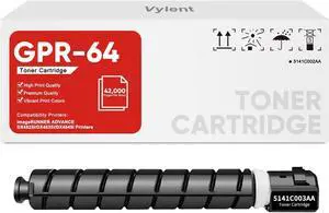 Ennovor GPR-64 GPR64 Black Toner Cartridge High Yield 5141C003AA Replacement for Canon GPR-64 Toner Cartridge ImageRUNNER Advance DX 4825i 4835i 4845i Printer Ink