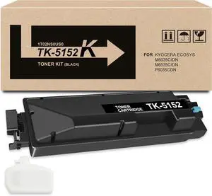 Ennovor TK5152 TK-5152 1T02R90US0 Toner Cartridge Compatible with ECOSYS M6035cidn M6535cidn P6035cdn Printer (Black)