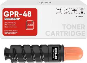 GPR-48 GPR48 Black High Yield Toner Cartridges Replacement for Canon 2788B003AA Toner Compatible Compatible for Canon imageRUNNER Advance 400 400i F500 500i 500iF 500iFG Printers (1 Pack)