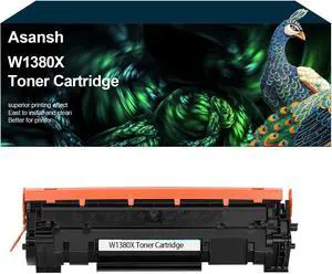 Ennovor Remanufactured 1PK 138X W1380X Toner Cartridge Use for Pro 3001 3001dw 3001dwe MFP 3101fdw MFP 3101fdwe Printers (1-Pack)