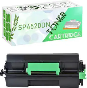 Ennovor SP4520DN MP401 401 4520DN 4520 Compatible Toner Cartridge Replacement for Ricoh MP401 MP402 SP4520DN MP401SPF MP402SPF Printer High Print Volume with Chip 1 Black