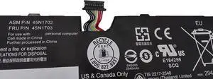 45Wh 14.8V 45N1702 Laptop Battery Compatible with Lenovo ThinkPad New X1 Carbon 14 Series 45N1703