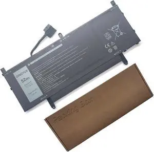 New N7HT0 TVKGH V5K68 N2NLL HYMNG 08NFC7 N2NLL N7HTO 0PKW00 089GNG 0HYMNG Laptop Battery Compatible with Dell Latitude 9510 9520 / Latitude 9520 2-in-1 Series Notebook