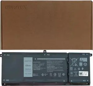 H5CKD 07T8CD 0TXD03 09077G JK6Y6 Lapotp Battery Compatible with Dell Latitude 3410 3510 Vostro 5300 5401 5501 Inspiron 5300 5401 5408 5501 5508 5400 7405 7300 7500 2-in-1 Series