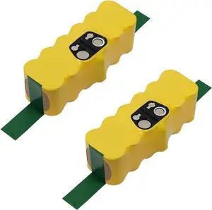 Mighty Max Battery 14.4V NiCD Battery for iRobot Roomba 500 600 700 Series - 2 Pack