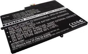 Synergy Digital Tablet Battery, Compatible with HP HSTNH-F29C-S Tablet Battery (Li-Pol, 3.7V, 6000mAh)