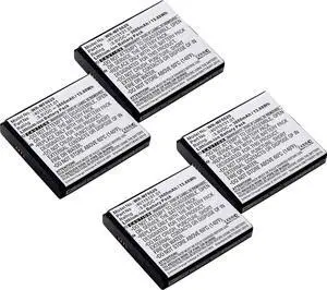 Synergy Digital Wireless Router Batteries, Compatible with Novatel Wireless MIFI 6620 Wireless Router, (Li-Ion, 3.8V, 3600 mAh) Ultra High Capacity, Combo-Pack Includes: 4 x WR-MF6620 Batteries