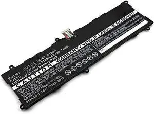 Synergy Digital Tablet Battery, Compatible with Dell 2H2G4 Tablet, (Li-Pol, 7.4V, 5100mAh) Ultra High Capacity, Replacement for Dell 2H2G4, 2H2G4 21CP5/63/105, HFRC3, TXJ69 Battery