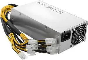 Bitmain Antminer APW7 Power Supply 1800w 110v / 220v Genuine for Bitmain S9, L3+, D3 (10) PCIe Connectors