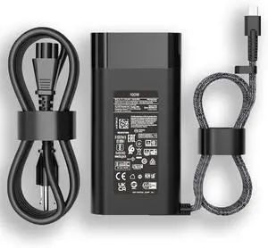 100W USB-C Charger for HP Spectre Fold 17 x360 16-aa0047nr Pavilion Plus 14 14-ew1010nr ZBook Firefly 14 16 G11 Envy 17-cw1087nr 17-cw1097nr TPN-LA31 N57041-001 N56858-0 Power