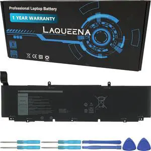 XG4K6 Laptop Battery Compatible with Dell XPS 17 9730 9720 9710 9700 Precision 5750 5760 5770 Series PKVPMY 0YY3V KRDHV 92F P92F001 P92F002 P92F003 F8CPG 0F8CPG 01RR3 001RR3 97WH
