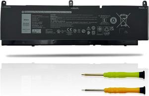 PKWVM Laptop Battery Compatible with Dell Precision 7550 7750 7560 7760 Series Notebook C903V CR72X 17C06 447VR 11.4V 7922mAh 95Wh 6-Cells