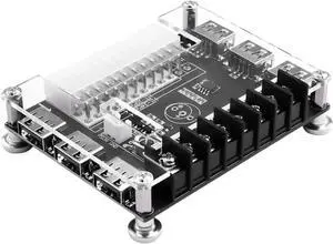 with Shell | USaB Charging Desktop Computer Chassis Power Supply ATX Adapter Board Power Take-Off Module Power Supply Output Wiring 3.3V/5V/12