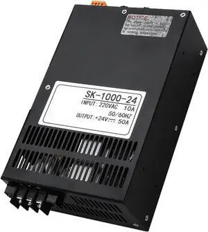 1000W Universal Regulated Switching Power Supply 0-12V 15 24V 36V 48V 60V 80V AC/DC Adjustable Voltage High Power Power Supply Adapter Transformer for RV, Car, Computer, Lab(0-80V)